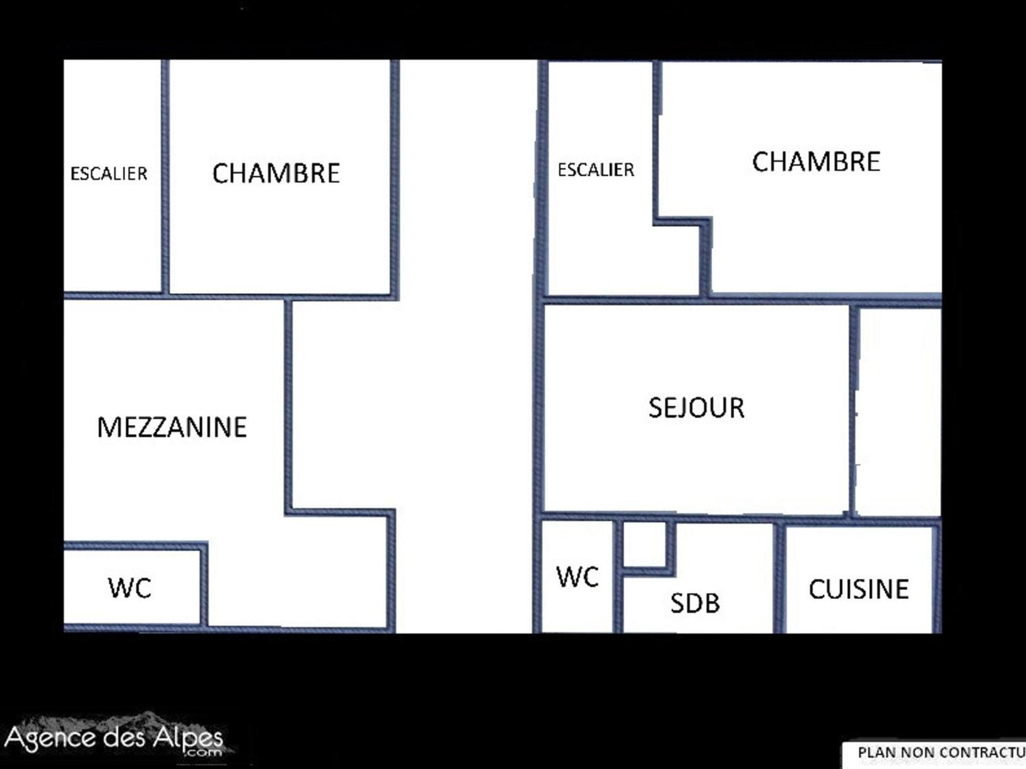 Apartmán Duplex Classique 6/7 Pers, Balcon, Les Menuires - Fr-1-452-36 Saint-Martin-de-Belleville Exteriér fotografie